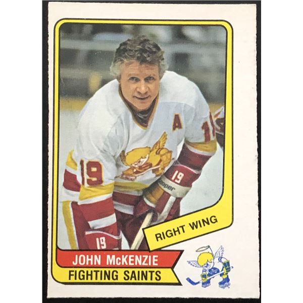 1976-77 O-PEE-CHEE WHA JOHN McKENZIE