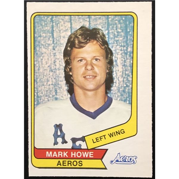 1976-77 O-PEE-CHEE WHA MARK HOWE (HOF)
