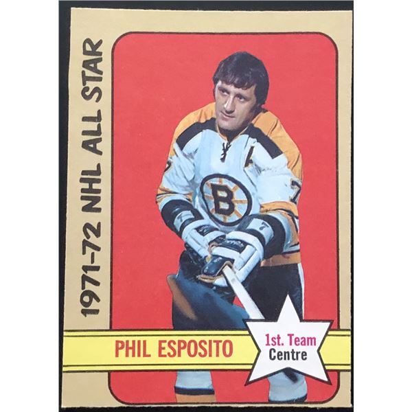 1972-73 O-PEE-CHEE PHIL ESPOSITO (HOF)