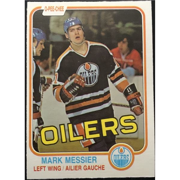 1981-82 O-PEE-CHEE MARK MESSIER (HOF)