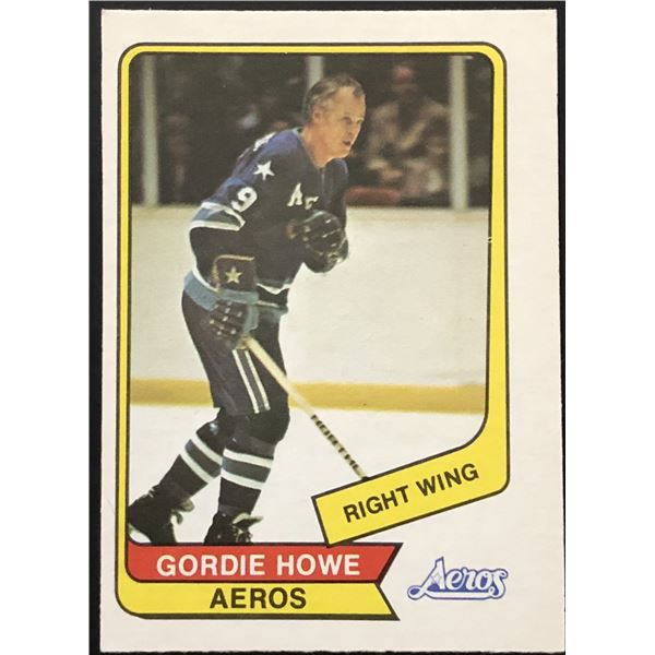 1976-77 O-PEE-CHEE WHA GORDIE HOWE (HOF)