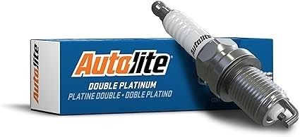Autolite App5224 Double Platinum Automotive Replacement Spark Plugs 4 Pack