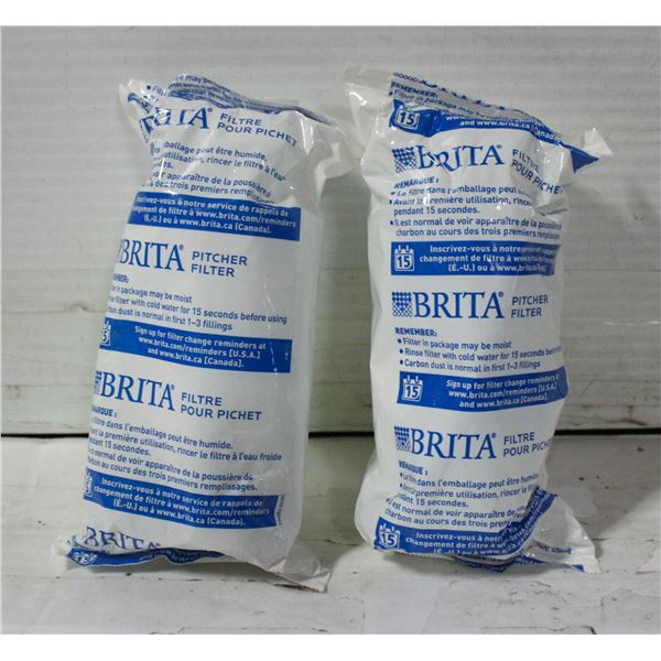 TWO BRITA PITCHER FILTERS