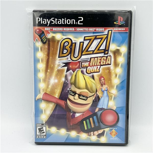 CERTIFIED REFURBISHED PS2 BUZZ THE MEGA QUIZ