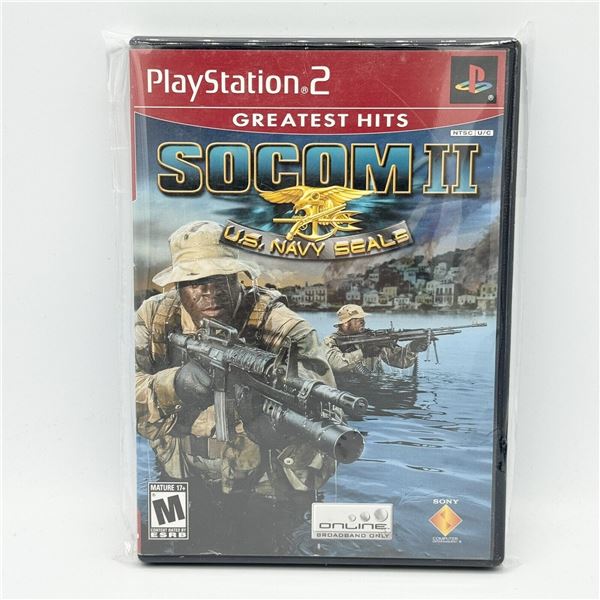 CERTIFIED REFURBISHED PS2 SOCOM 2