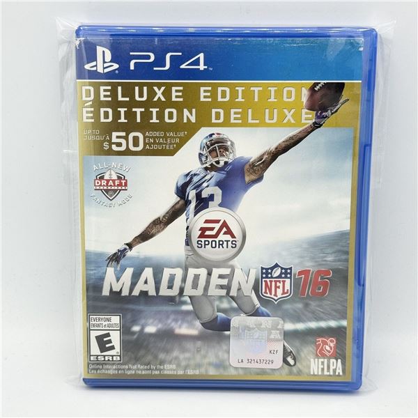 CERTIFIED REFURBISHED PS4 MADDEN 16