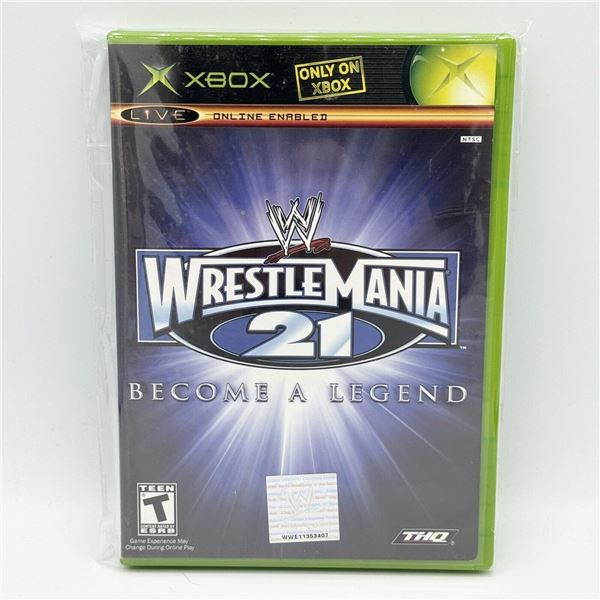 CERTIFIED REFURBISHED XBOX WRESTLE MANIA 21