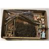 Image 1 : 9 PCS NATIVITY & STABLE - ESTATE