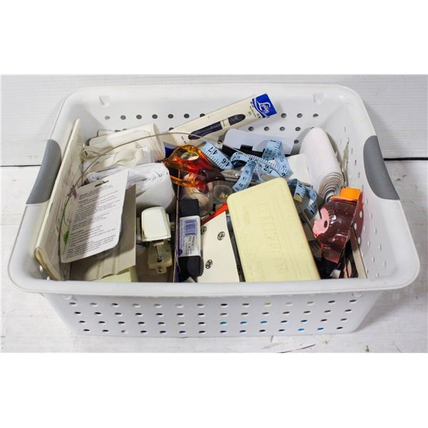BIN SEWING SUPPLIES - ESTATE