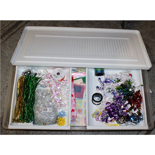 RUBBERMAID WRAP N CRAFT BOX - FULL