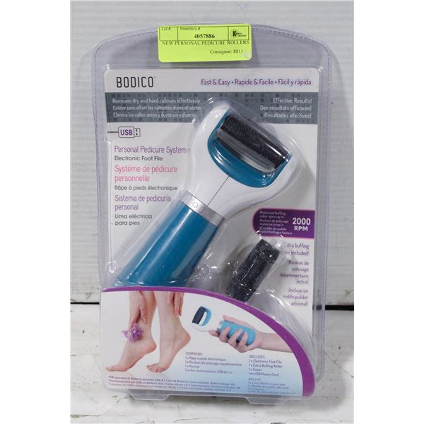 NEW PERSONAL PEDICURE ROLLERS