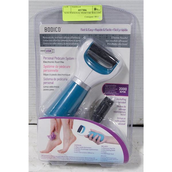 NEW PERSONAL PEDICURE ROLLERS
