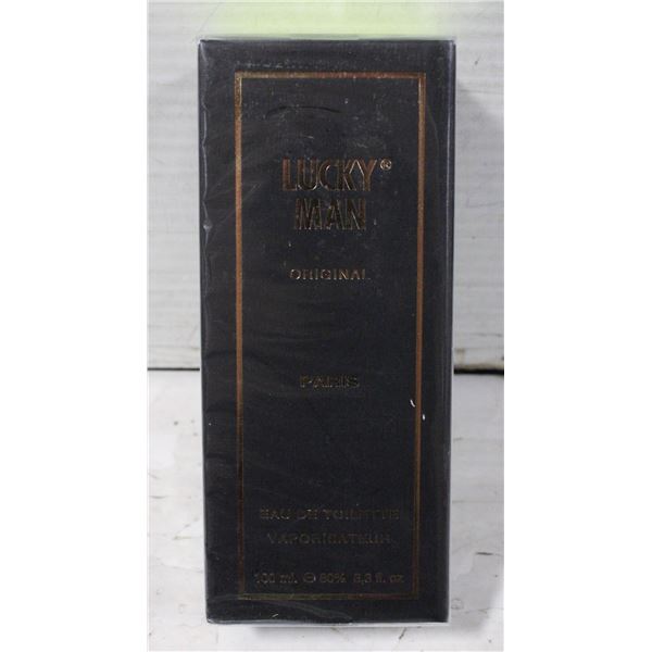 NEW SEALED LUCKY MAN ORIGINAL PARIS EAU DE