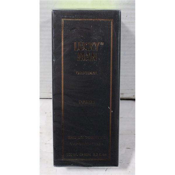 NEW SEALED LUCKY MAN ORIGINAL PARIS EAU DE
