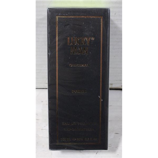 NEW SEALED LUCKY MAN ORIGINAL PARIS EAU DE