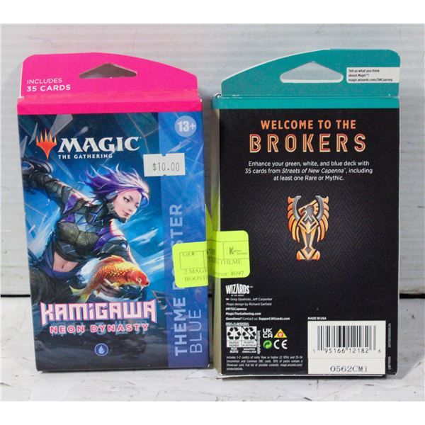 2 MAGIC THE GATHERING THEME BOOSTERS