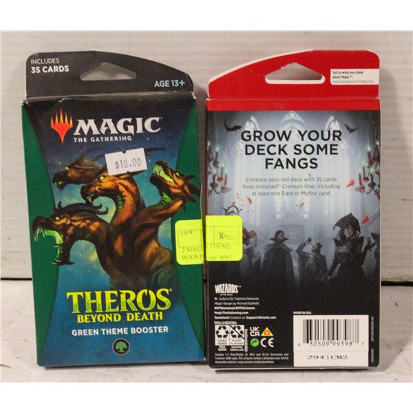 2 MAGIC THE GATHERING THEME BOOSTERS