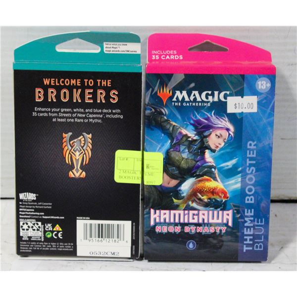 2 MAGIC THE GATHERING THEME BOOSTERS