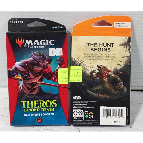 2 MAGIC THE GATHERING THEME BOOSTERS