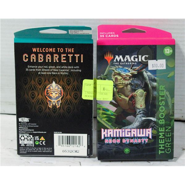 2 MAGIC THE GATHERING THEME BOOSTERS