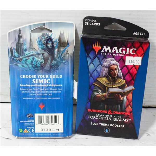 2 MAGIC THE GATHERING THEME BOOSTERS