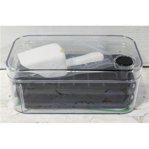 NEW COVERED ICE TRAY BLACK