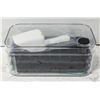 Image 1 : NEW COVERED ICE TRAY BLACK