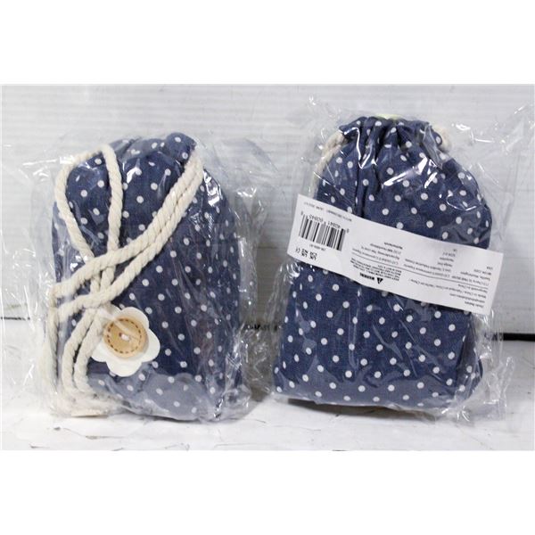 TWO SETS OF DODO BIB AND SOOTHER SETS
