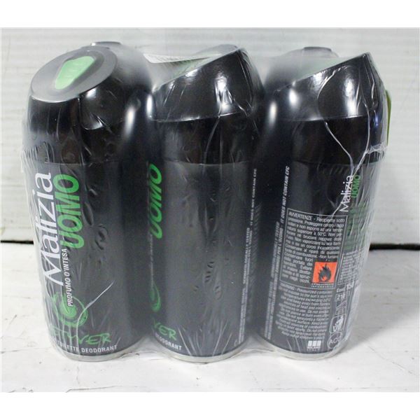 BRAND NEW 6-PACK MALIZIA JOMO EAU DE TOILETTE