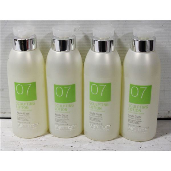 4 NEW BOTTLES OF BIOTOP PROFESSIONAL 500ML