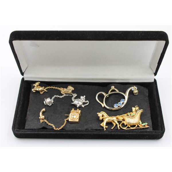 1970'S RETRO AVON TELEPHONE STICK PIN