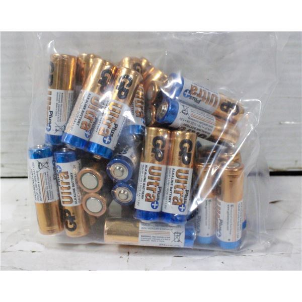 40 AA ALKALINE BATTERIES
