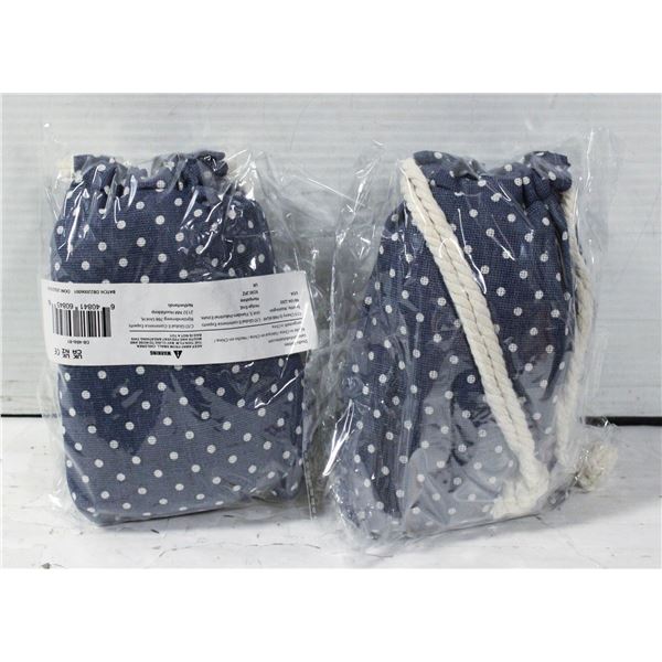 TWO SETS OF DODO BIB AND SOOTHER SETS