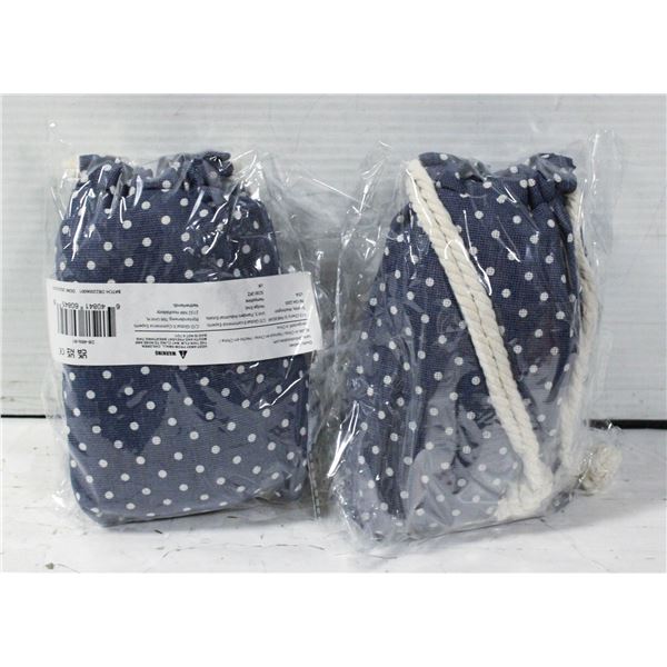 TWO SETS OF DODO BIB AND SOOTHER SETS