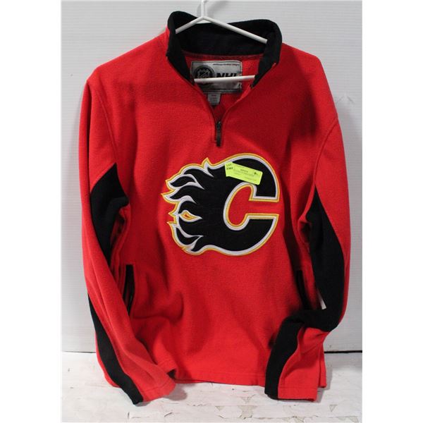 NHL CALGARY FLAMES MENS FLEECE JERSEY