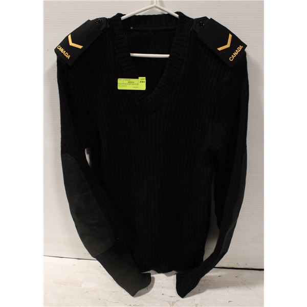 ESTATE MILITARY MENS SWEATER M/L-ESTATE