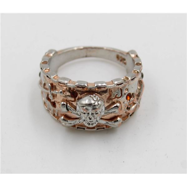 MENS PIRATE RING GEM STONES