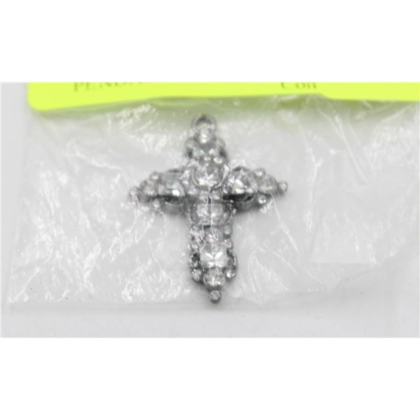 COSTUME JEWELRY CROSS PENDANT 35MM LENGTH