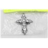 Image 1 : COSTUME JEWELRY CROSS PENDANT 35MM LENGTH
