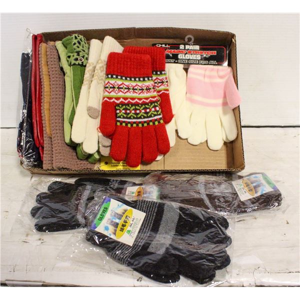 11 PARI LADIES WINTER GLOVES - NEW