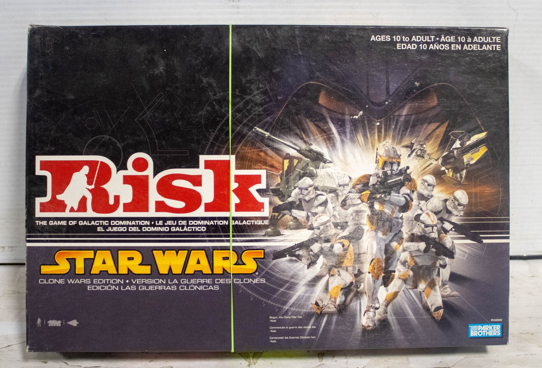 VINTAGE STAR WARS RISK CLONE WARS EDITION