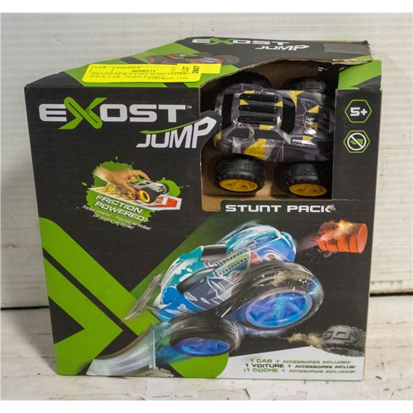 BRAND NEW EXOST JUMP STUNT PACK CAR - PURPLE/GREY
