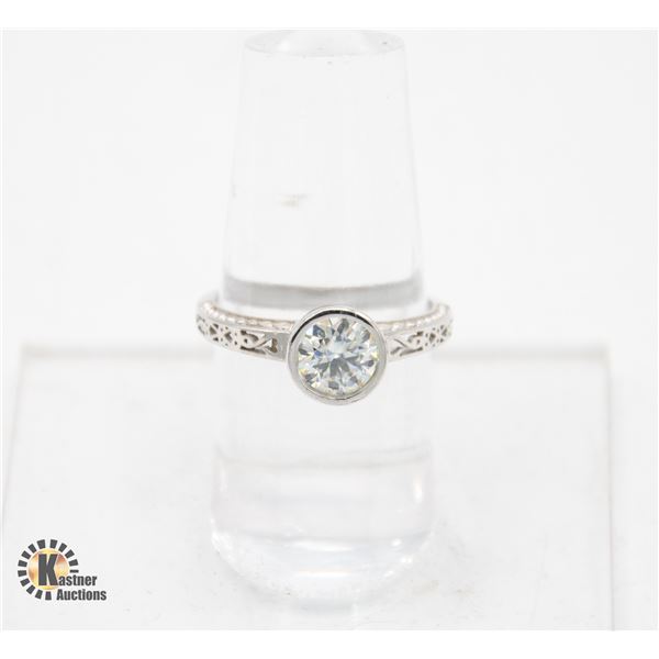 #1352-1.50 CT ROUND BRILLIANT CUT MOISSANITE