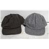 Image 1 : 2 WOOL CAPS - VINTAGE MEN'S