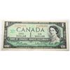 14)  CANADIAN $1.00 BANK NOTE FROM 1967,