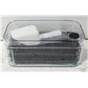 NEW COVERED ICE TRAY BLACK