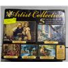 Image 1 : NEW ARTIST COLLECTION 5 DELUXE PUZZLES.1000,