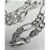 Image 3 : BZ2053-64C SILVER 23G 20" NECKLACE