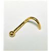 Image 2 : BZ2053-80C 14K 0.1G NOSE PIN