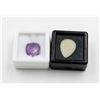 Image 1 : #113- AMETHYST 5.65CT  & MEXICO YELLOW OPAL 5.36CT
